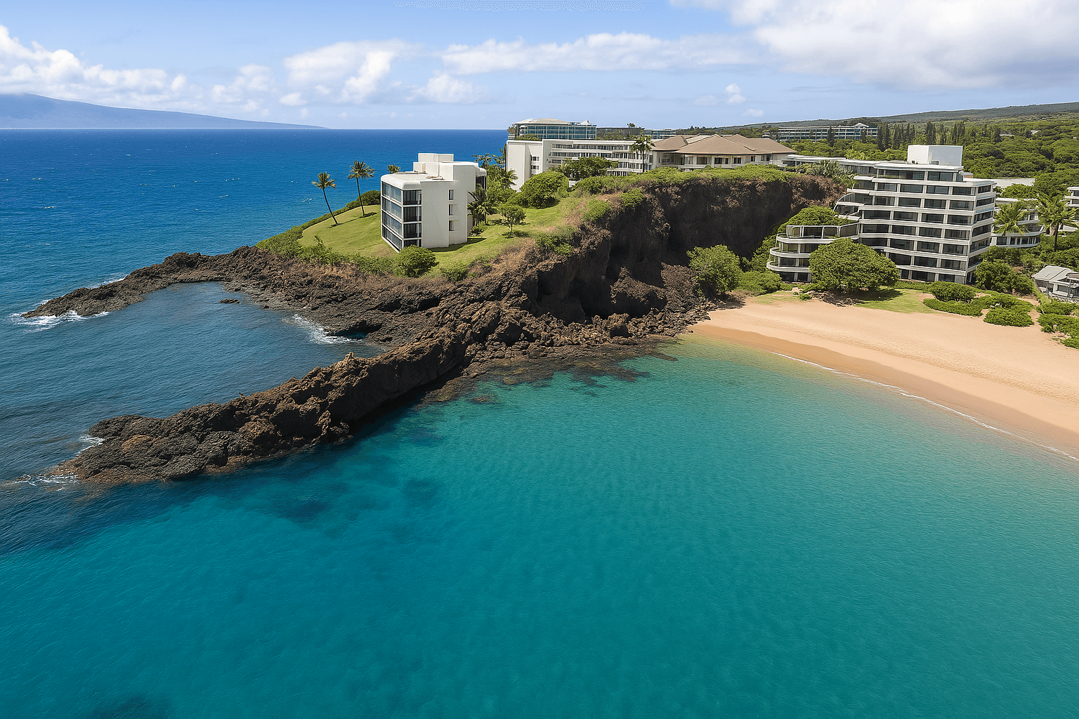 Scuba diving at Black Rock in Maui