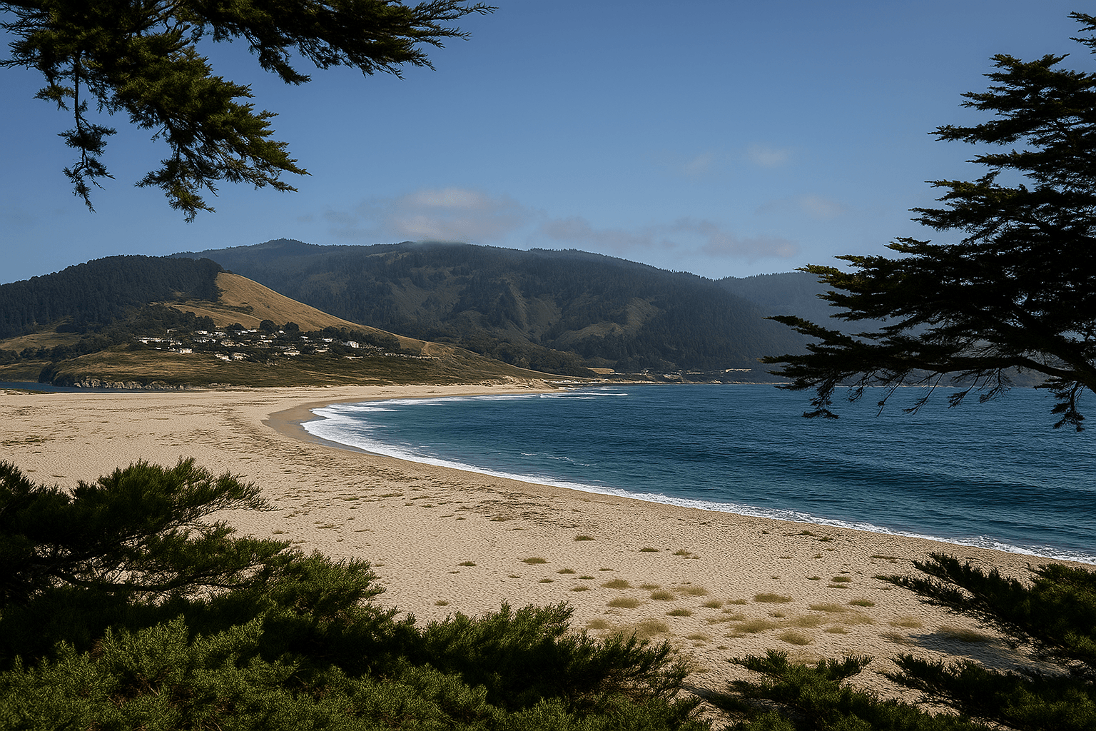 Scuba diving at Carmel River Beach in Carmel by the Sea