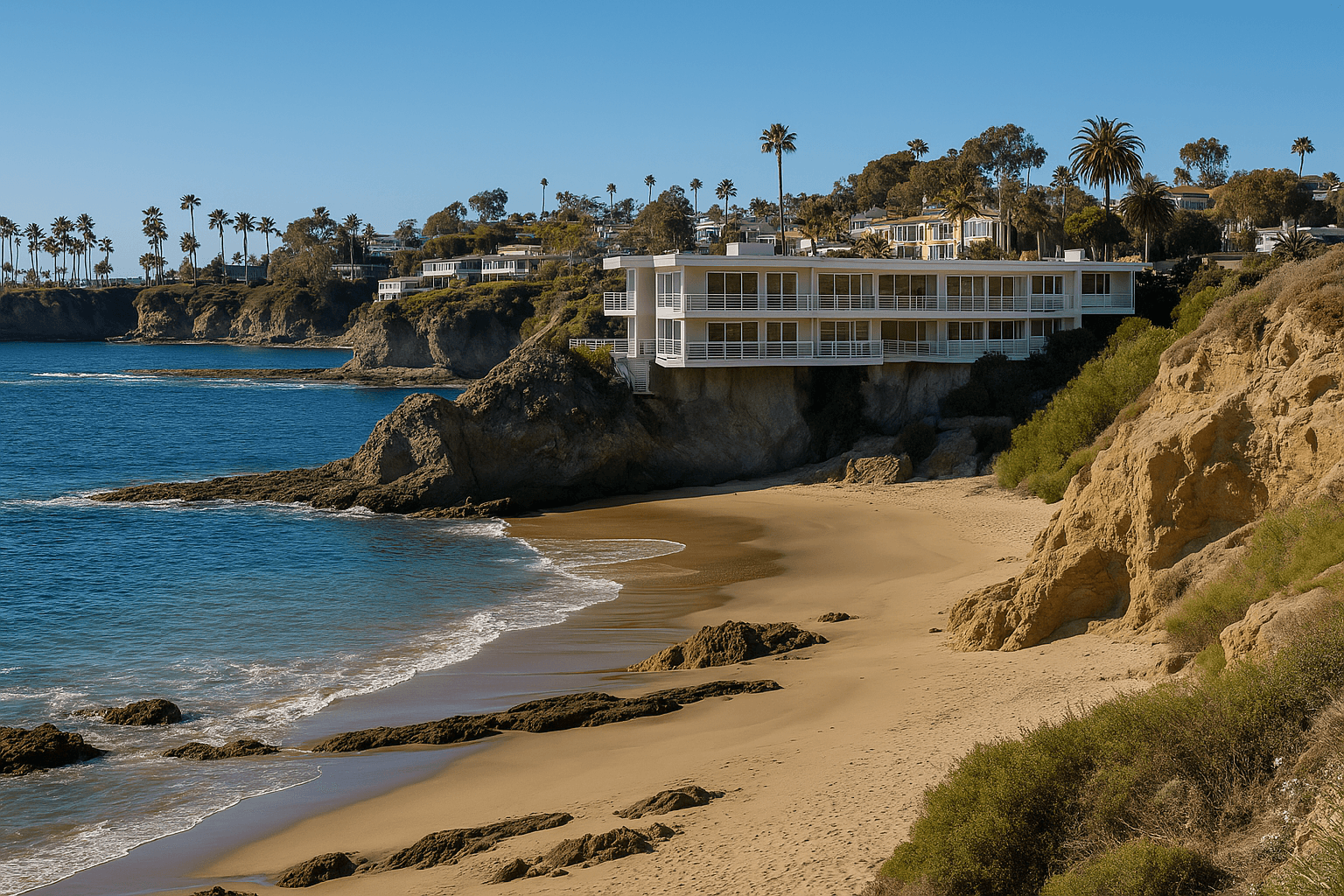 Scuba diving at Diver's Cove in Laguna Beach