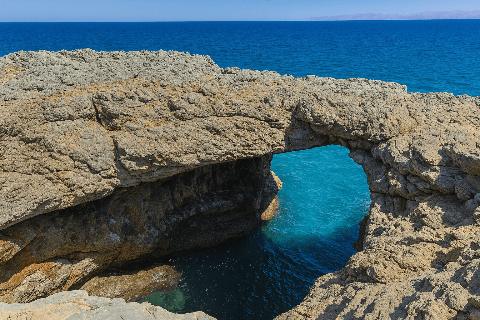 Scuba diving at Elephant Cave in Crete
