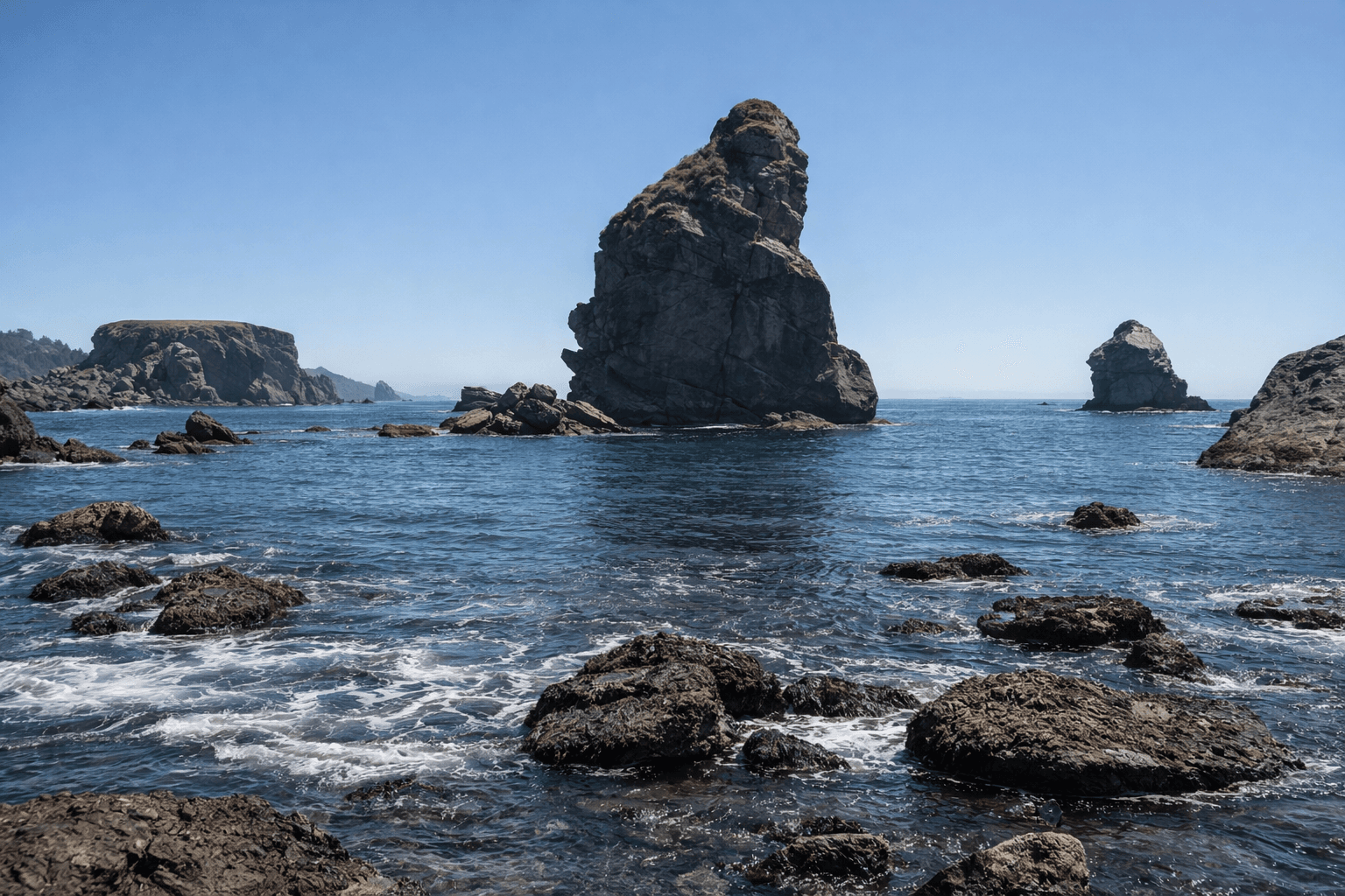 Scuba diving at Harris Beach in Brookings