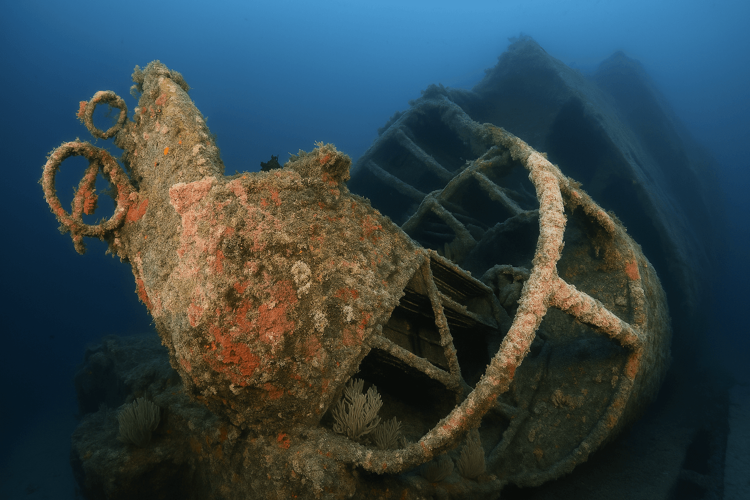Scuba diving at HMCS Yukon in San Diego