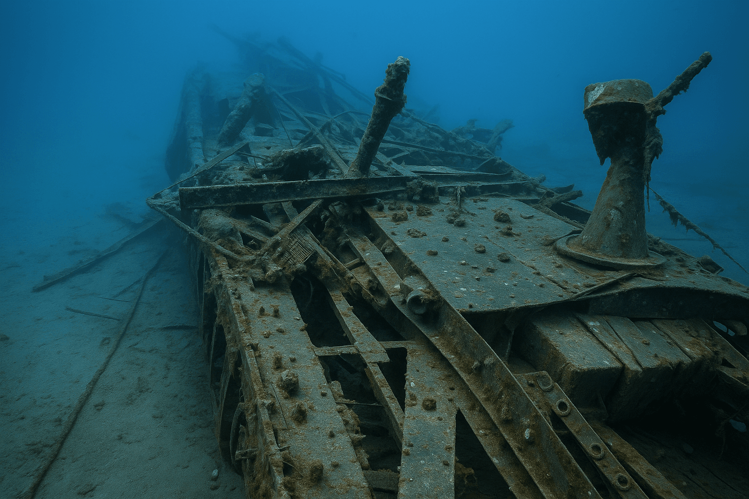 Scuba diving at HMS Russell in Marsaskala