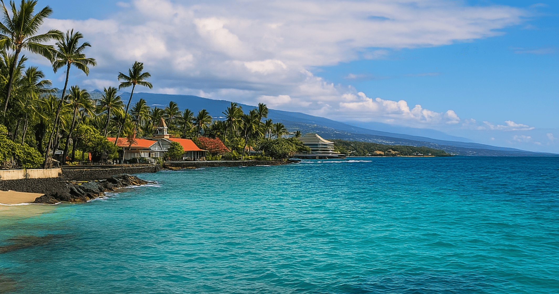 Scuba diving at Kailua Bay in Big Island