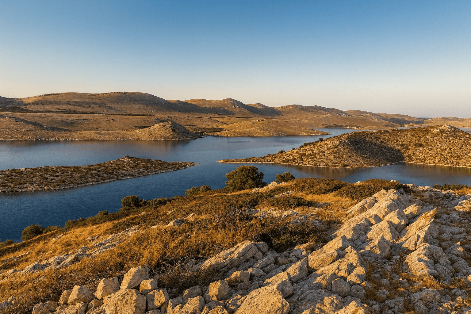 Scuba diving at Kasela in Kornati Islands