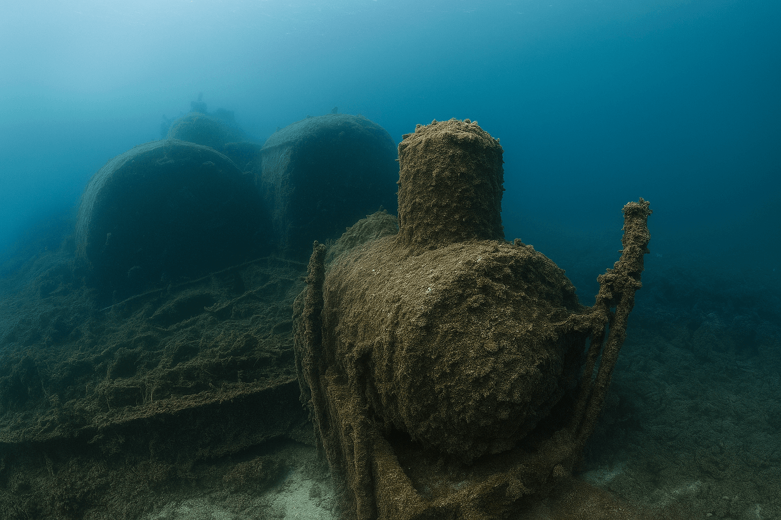 Scuba diving at Normannia in Crystal Coast