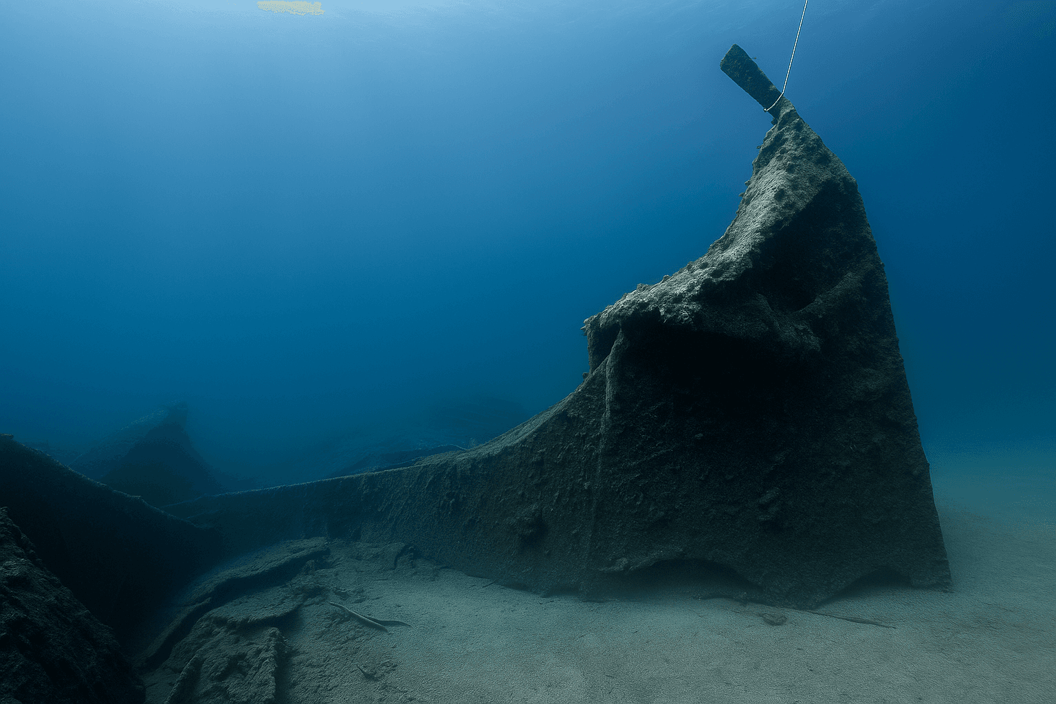 Scuba diving at Papoose (W.E. Hutton) in Crystal Coast
