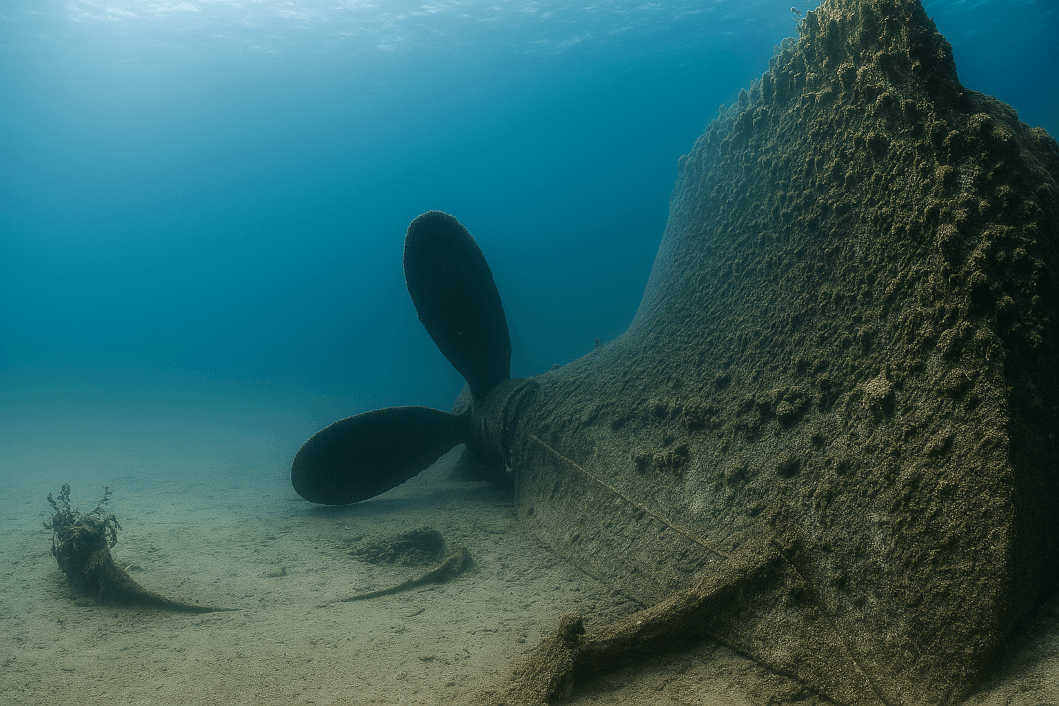 Scuba diving at Proteus in Crystal Coast