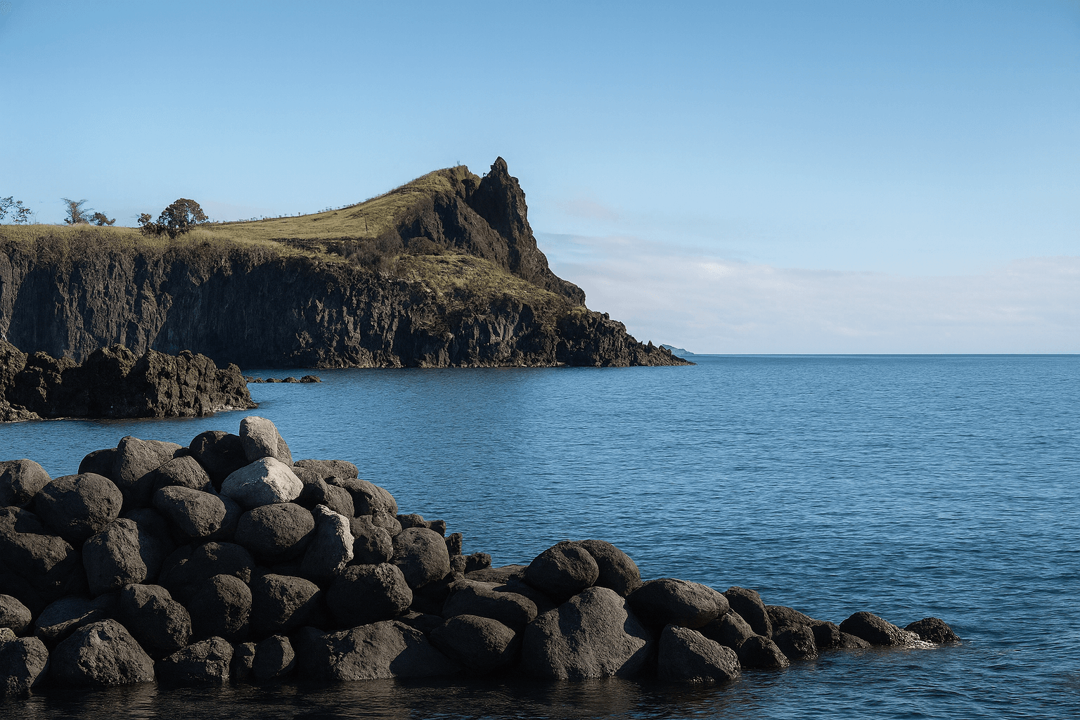 Scuba diving at Reis Magos in Madeira