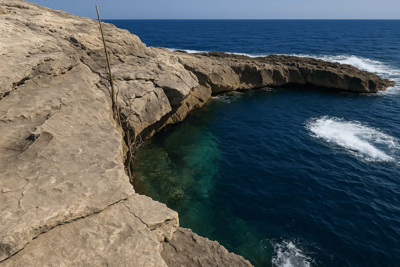 Scuba diving at Reqqa Point in Gozo