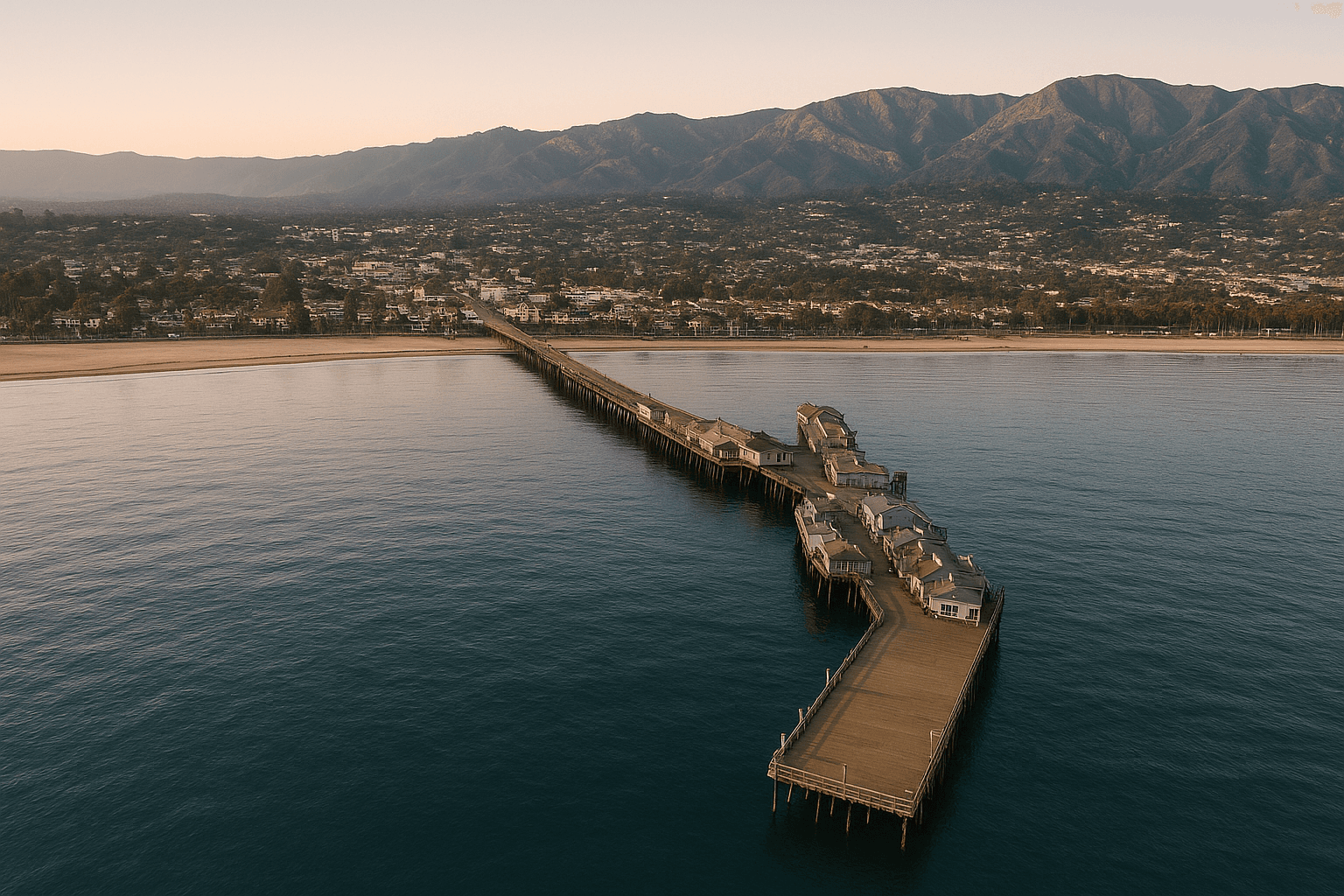 Scuba diving at Stearns Wharf in Santa Barbara