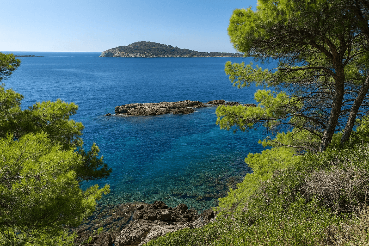 Scuba diving at Taranto Wreck in Dubrovnik