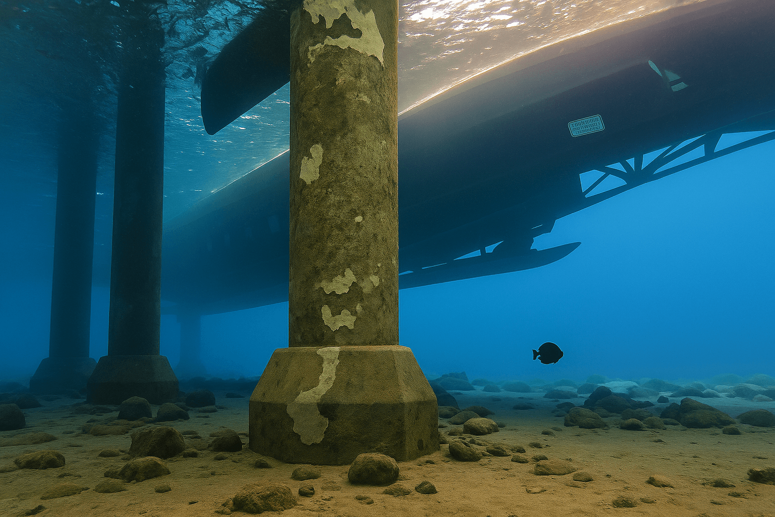 Scuba diving at Tikila in Cozumel