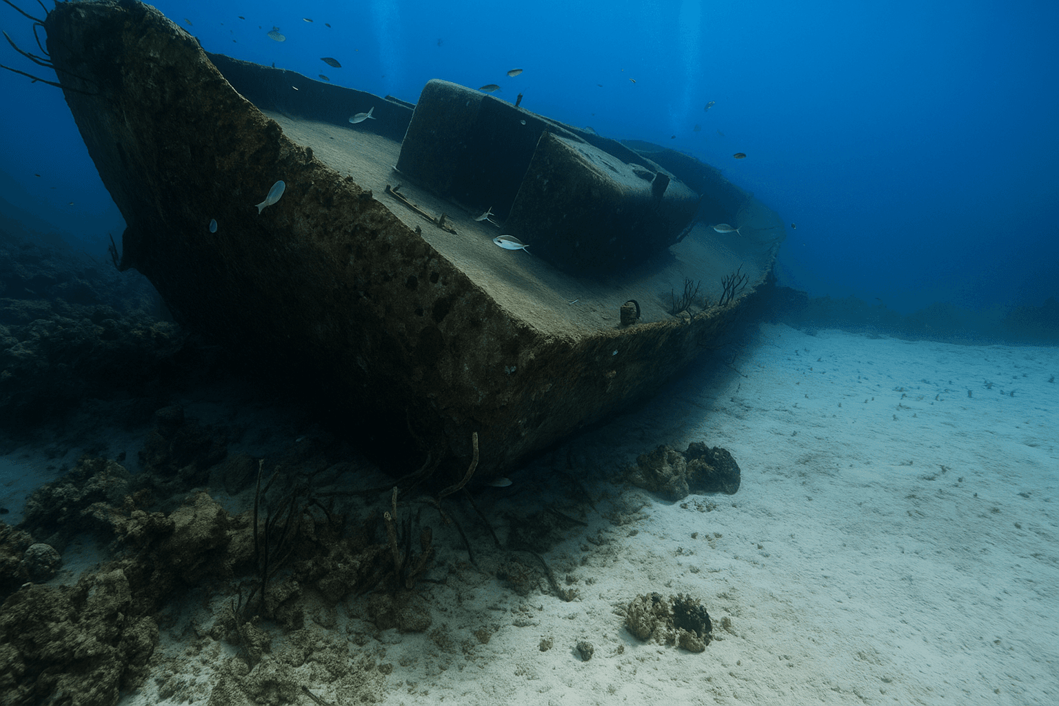 Scuba diving at Triangle Wrecks (Tri-Wrecks) in Outer Banks